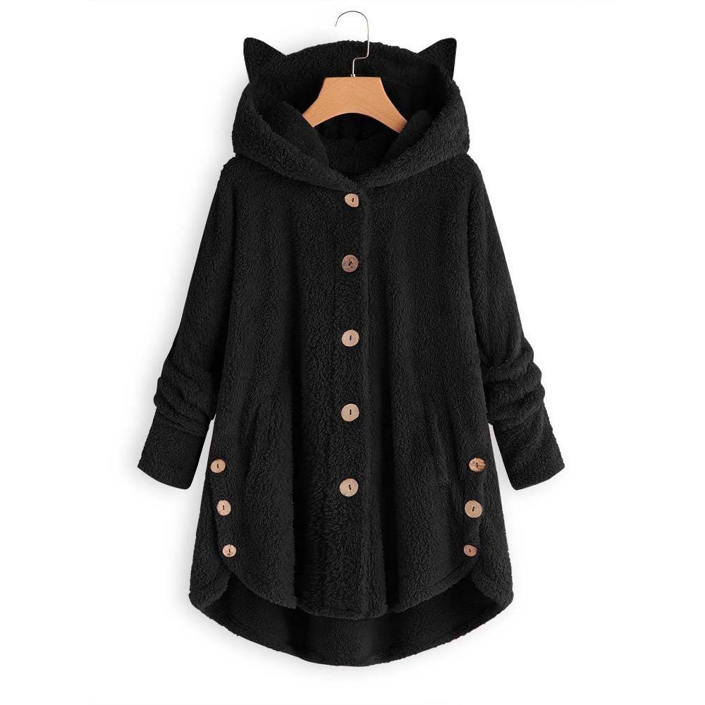 Plush Kawaii Kitten Coat - Women’s Clothing & Accessories - Shirts & Tops - 11 - 2024