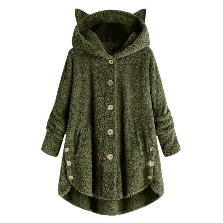 Plush Kawaii Kitten Coat - Women’s Clothing & Accessories - Shirts & Tops - 18 - 2024