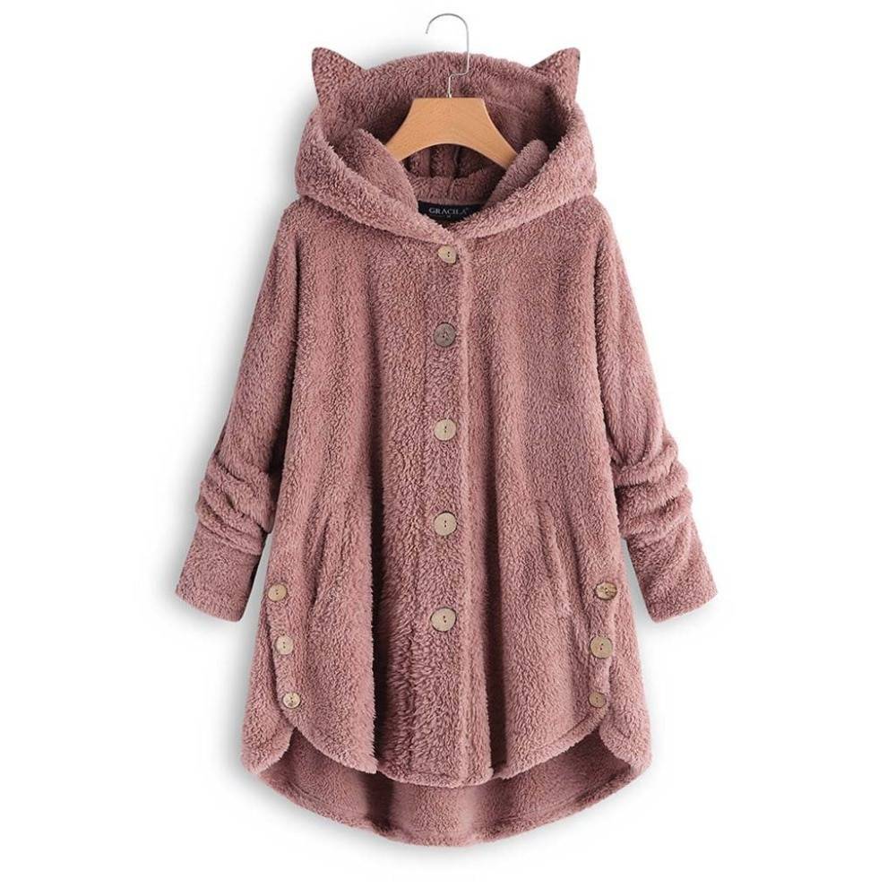 Plush Kawaii Kitten Coat - Women’s Clothing & Accessories - Shirts & Tops - 9 - 2024