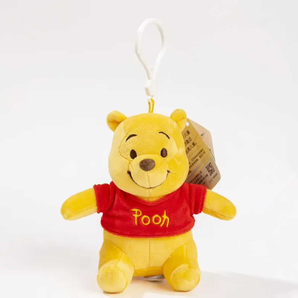 12cm Kawaii Stitch Plush Keychain – Blue & Purple Bag Charm Accessory - Harajuku Style - Plushie - 18