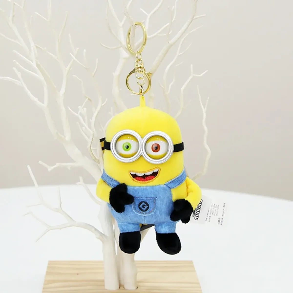 Kawaii Minions Plush Keychain – Small Stuffed Toys for Birthday Gift - Christmas - Plushie - 9
