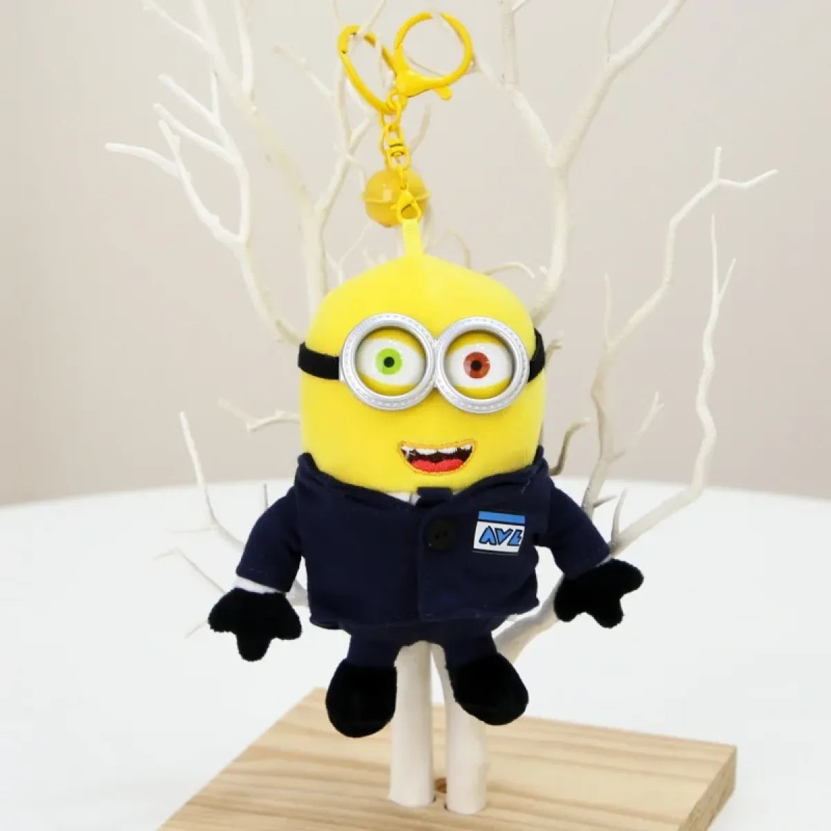 Kawaii Minions Plush Keychain – Small Stuffed Toys for Birthday Gift - Christmas - Plushie - 7