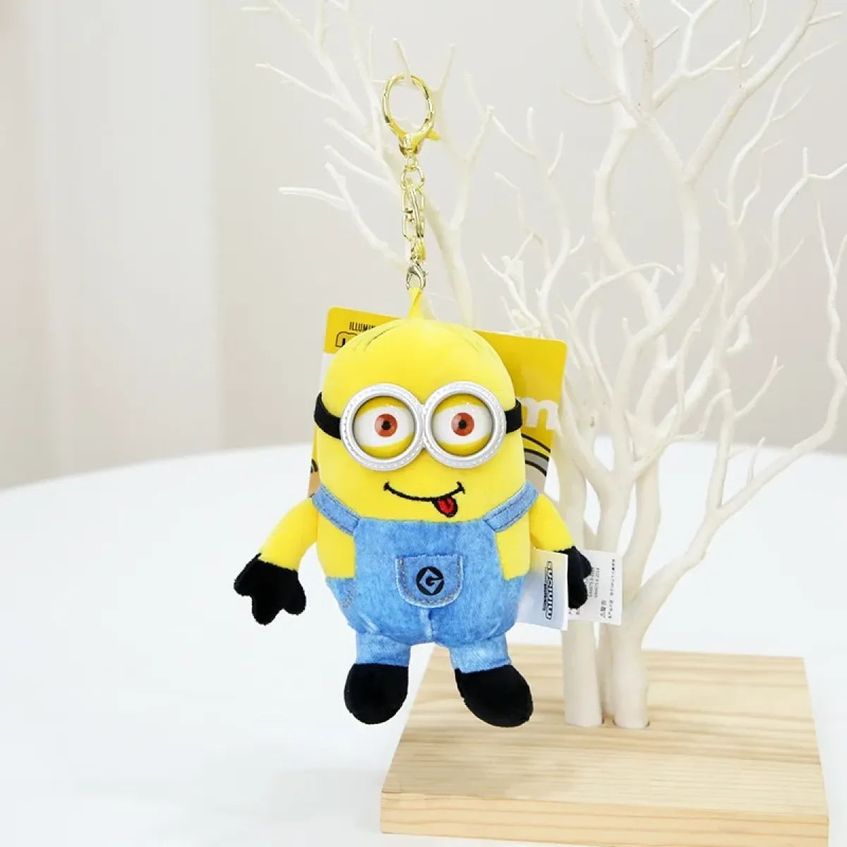 Kawaii Minions Plush Keychain – Small Stuffed Toys for Birthday Gift - Christmas - Plushie - 8