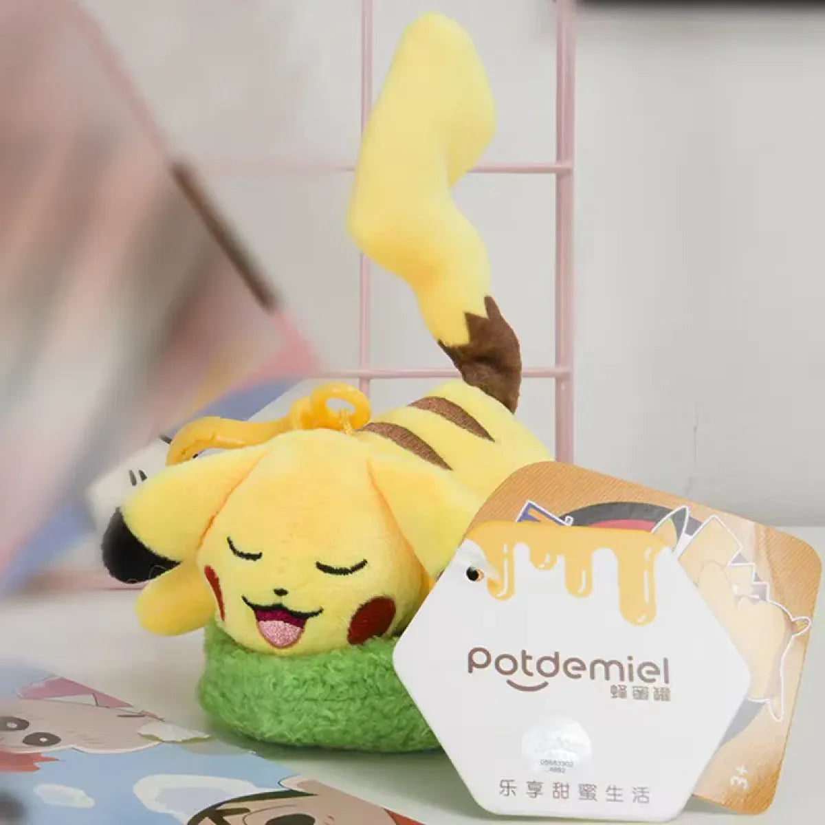 Pokemon Plush Keychain Set – Pikachu Snorlax Eevee & Friends - Harajuku Style - Plushie - 7