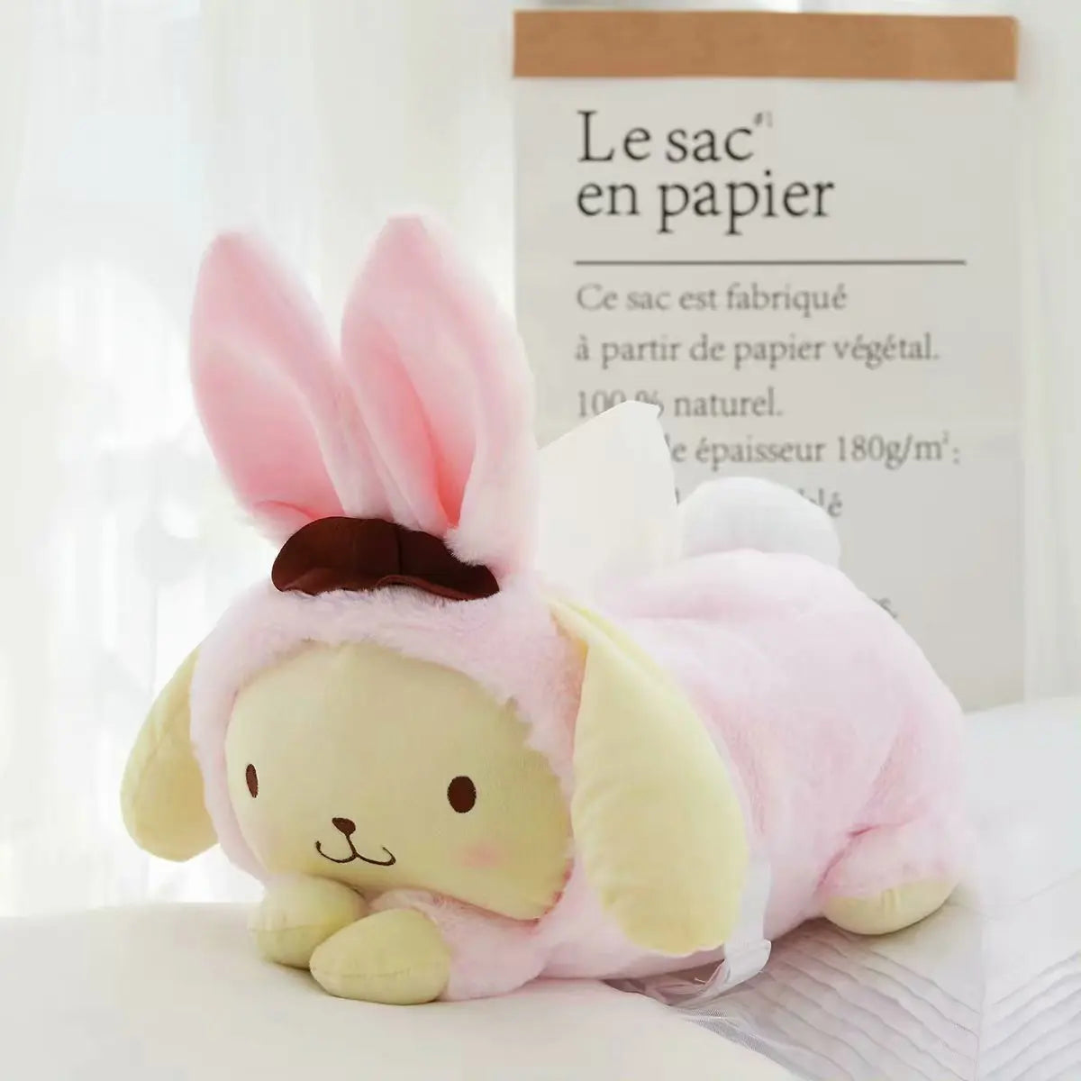 Kawaii Sanrio Plush Tissue Cover - F / Tissue box doll - All Products - Stuffed Animals - 7 - 2024