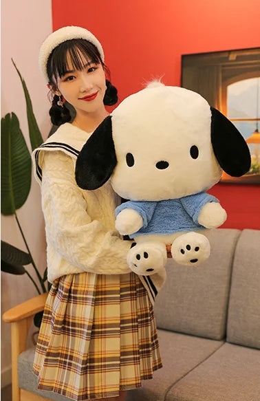 95cm Oversized Sanrio Pochacco Plush Doll Pillow - 65 CM - Plushies - Stuffed Animals - 8 - 2024