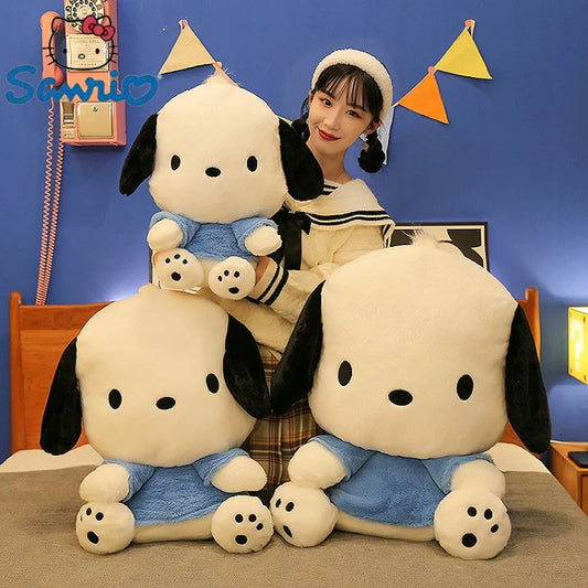 95cm Oversized Sanrio Pochacco Plush Doll Pillow - Plushies - Stuffed Animals - 2 - 2024