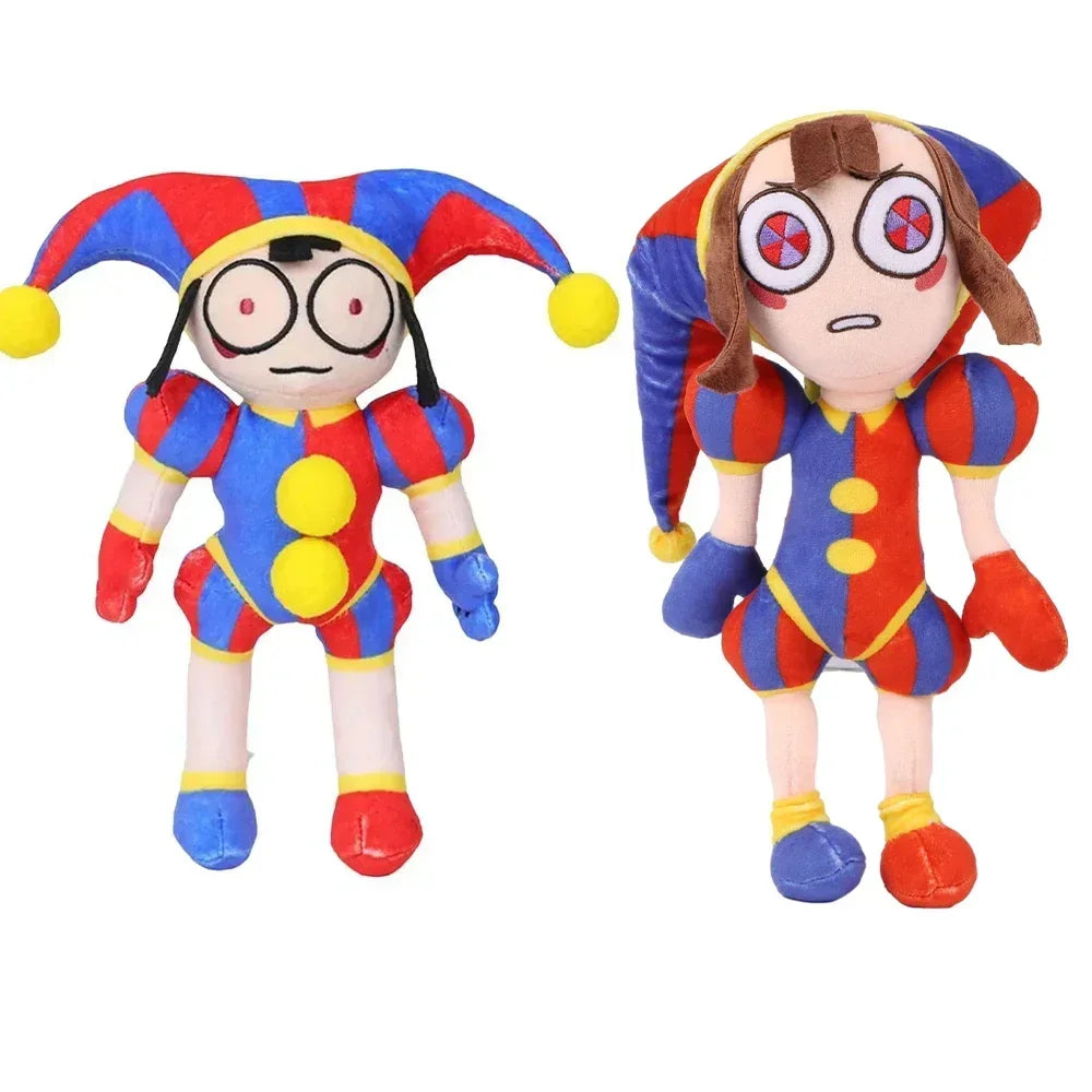 The Amazing Digital Circus Cartoon Plush Pomni Jax Doll - 2Pcs - Plushies - Stuffed Animals - 10 - 2024