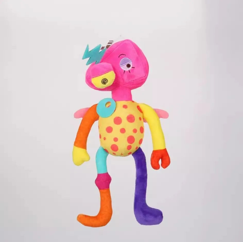 The Amazing Digital Circus Cartoon Plush Pomni Jax Doll - J - Plushies - Stuffed Animals - 19 - 2024