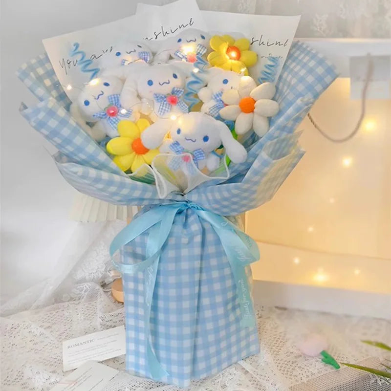 Cinnamoroll Sweet Plush Bouquet Gift Set - I - Plushies - Stuffed Animals - 7 - 2024