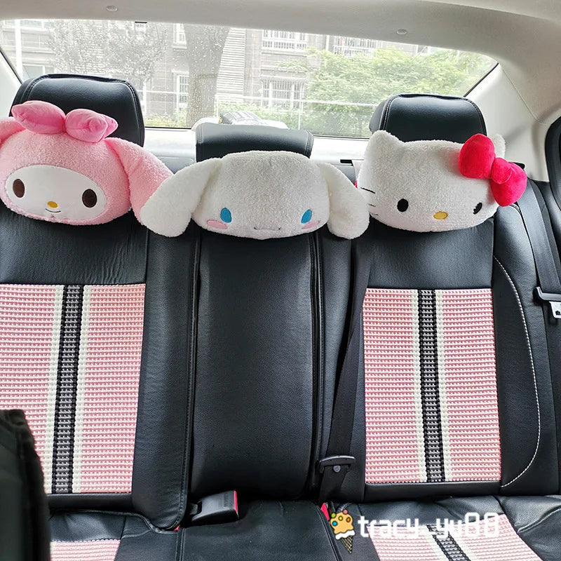 Hello Kitty & Friends Plush Car Neck Pillow - Plushies - Stuffed Animals - 14 - 2024