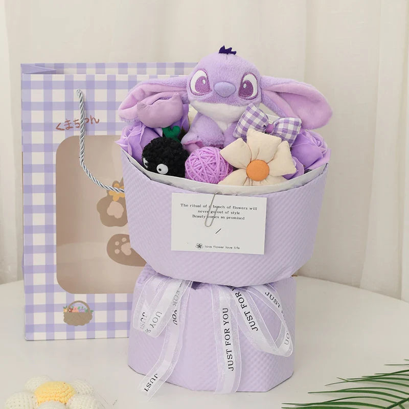 Lilo & Stitch Plush Bouquet - C Purple - Plushies - Dolls Playsets & Toy Figures - 9 - 2024