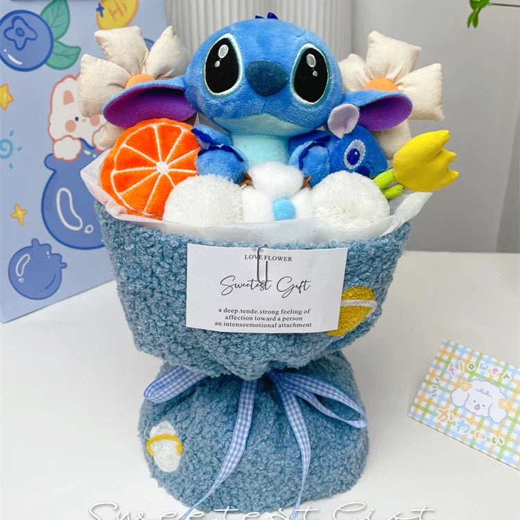 Lilo & Stitch Plush Bouquet - E Blue - Plushies - Dolls Playsets & Toy Figures - 11 - 2024