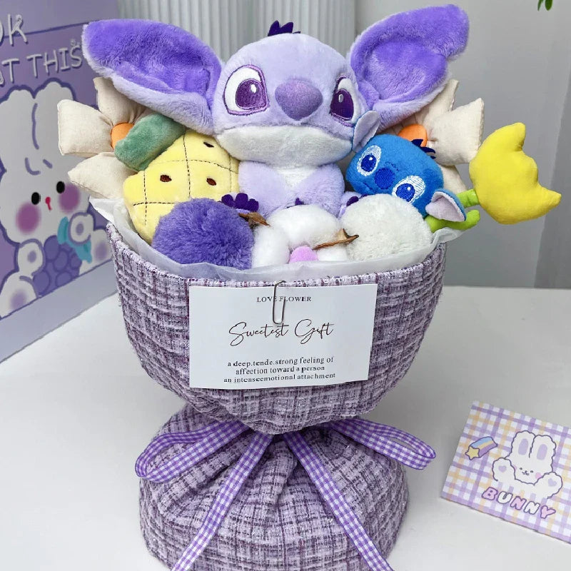 Lilo & Stitch Plush Bouquet - D Purple - Plushies - Dolls Playsets & Toy Figures - 10 - 2024