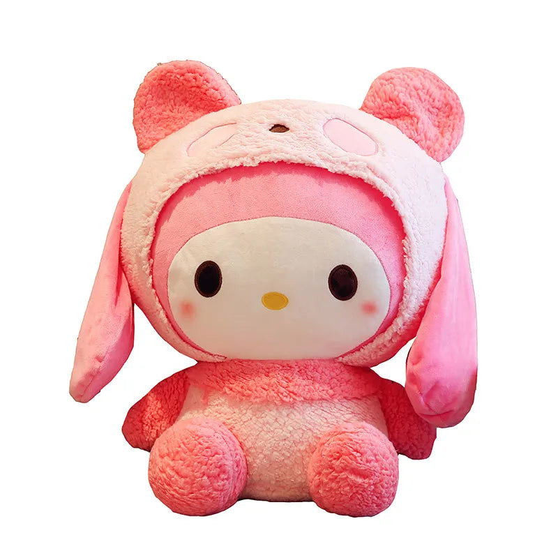 Oversized My Melody Panda Plush Pillow - Plushies - Stuffed Animals - 5 - 2024