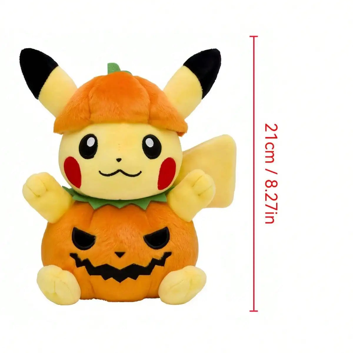 Pikachu Halloween Pumpkin Plush - Yellow - Plushies - Stuffed Animals - 2 - 2024