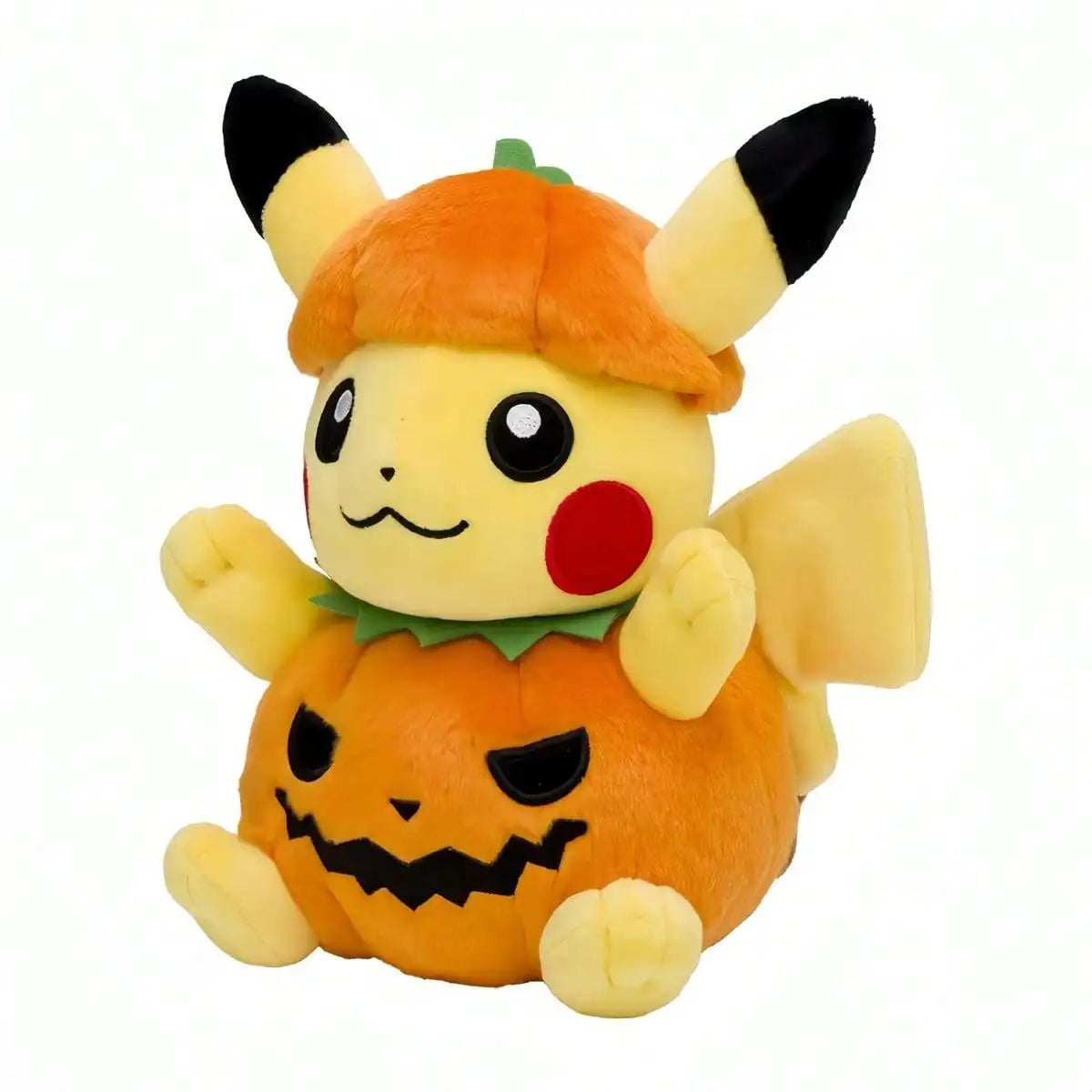 Pikachu Halloween Pumpkin Plush - Yellow - Plushies - Stuffed Animals - 3 - 2024