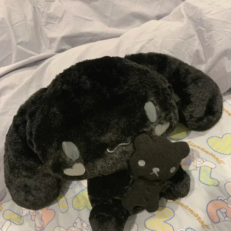 Sanrio Black Cinnamoroll Plush Toy - Kawaii Stuffed Animal - Plushies - Stuffed Animals - 4 - 2024