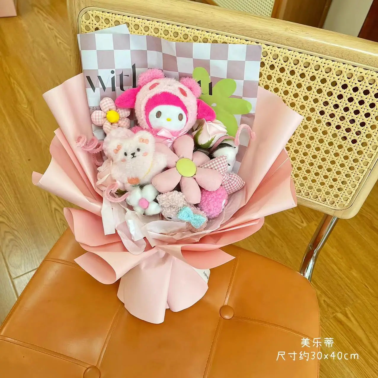 Sanrio Plush Bouquet - Kuromi & Cinnamoroll - My Melody - Plushies - Toys - 10 - 2024