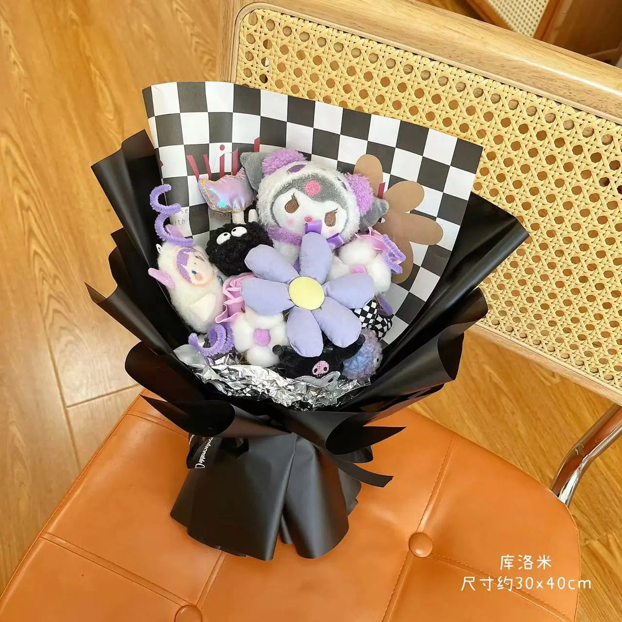 Sanrio Plush Bouquet - Kuromi & Cinnamoroll - Kuromi - Plushies - Toys - 7 - 2024