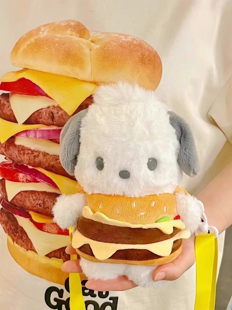 Pochaccos Hamburger Plush Bag - Women Bags & Wallets - Clothing - 4 - 2024