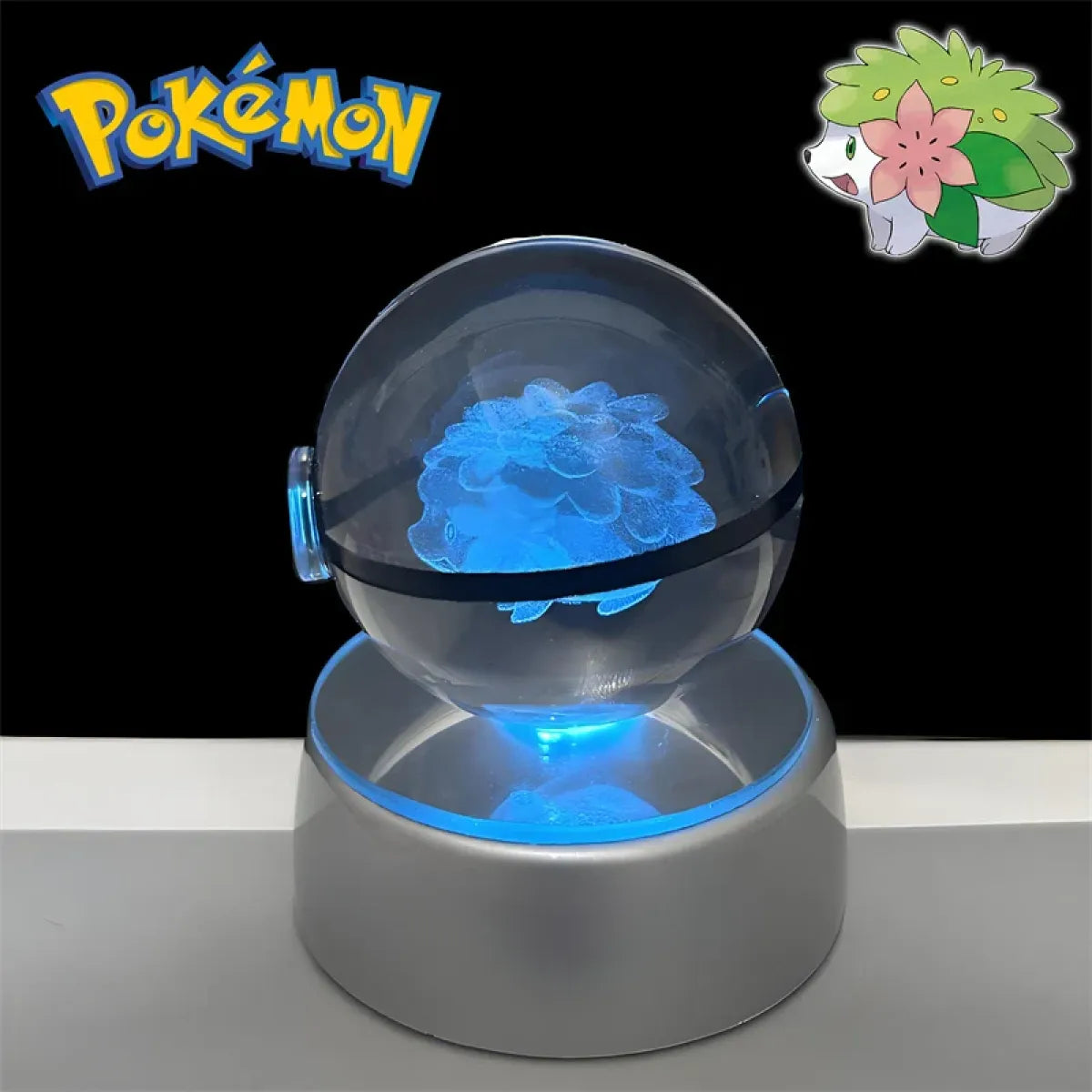 Pokemon 3D Crystal Poké Ball LED Night Light Figure - Anime - Figures - 19