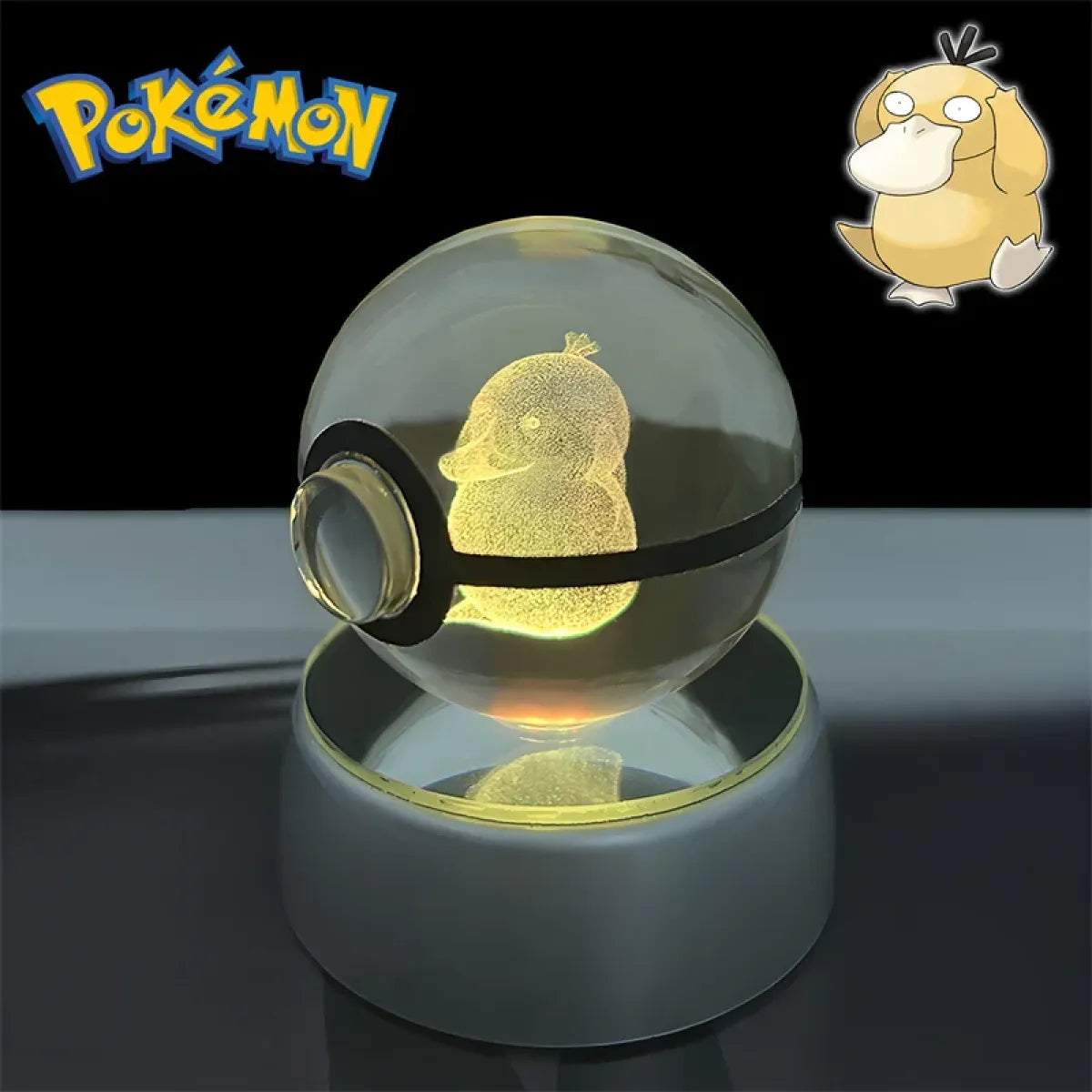 Pokemon 3D Crystal Poké Ball LED Night Light Figure - Anime - Figures - 35