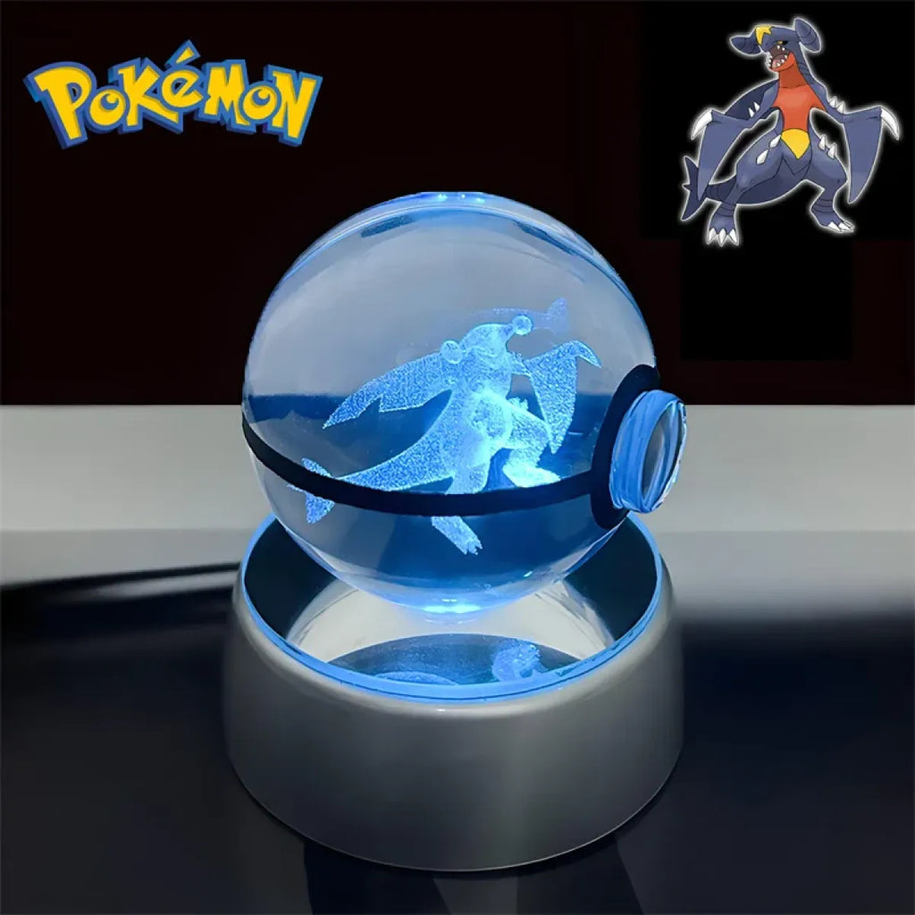 Pokemon 3D Crystal Poké Ball LED Night Light Figure - Anime - Figures - 36