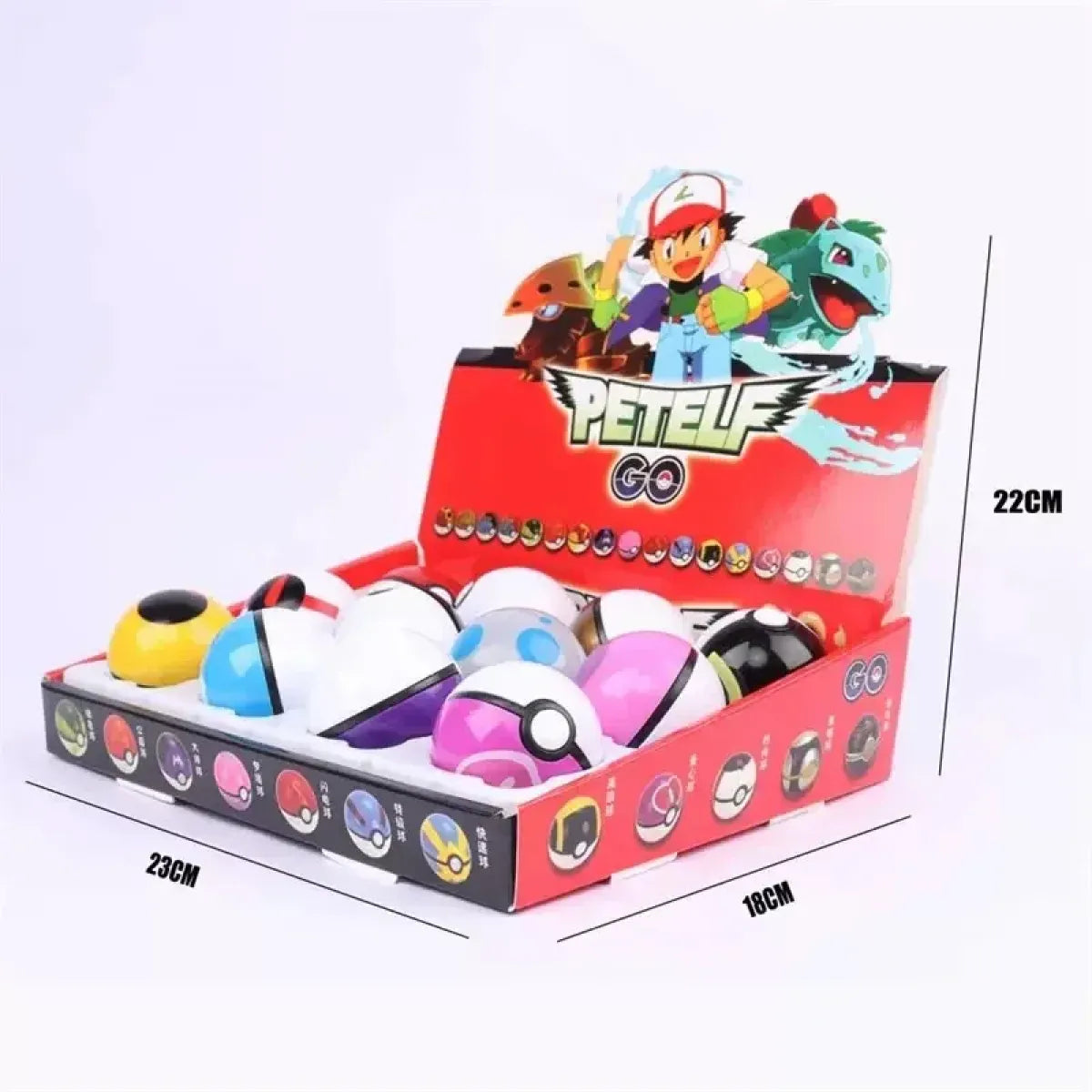 12-Piece Poké Ball & Mini Figure Capsule Set - Figurines - Figures - 6