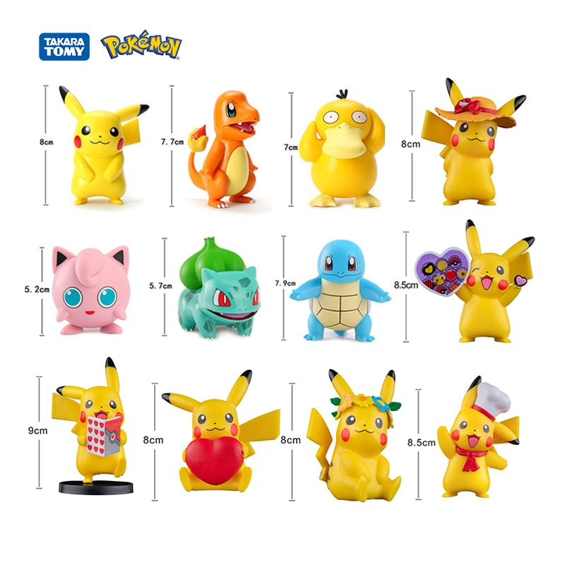 Kawaii Pokémon Figures - Anime - Clothing - 1 - 2024