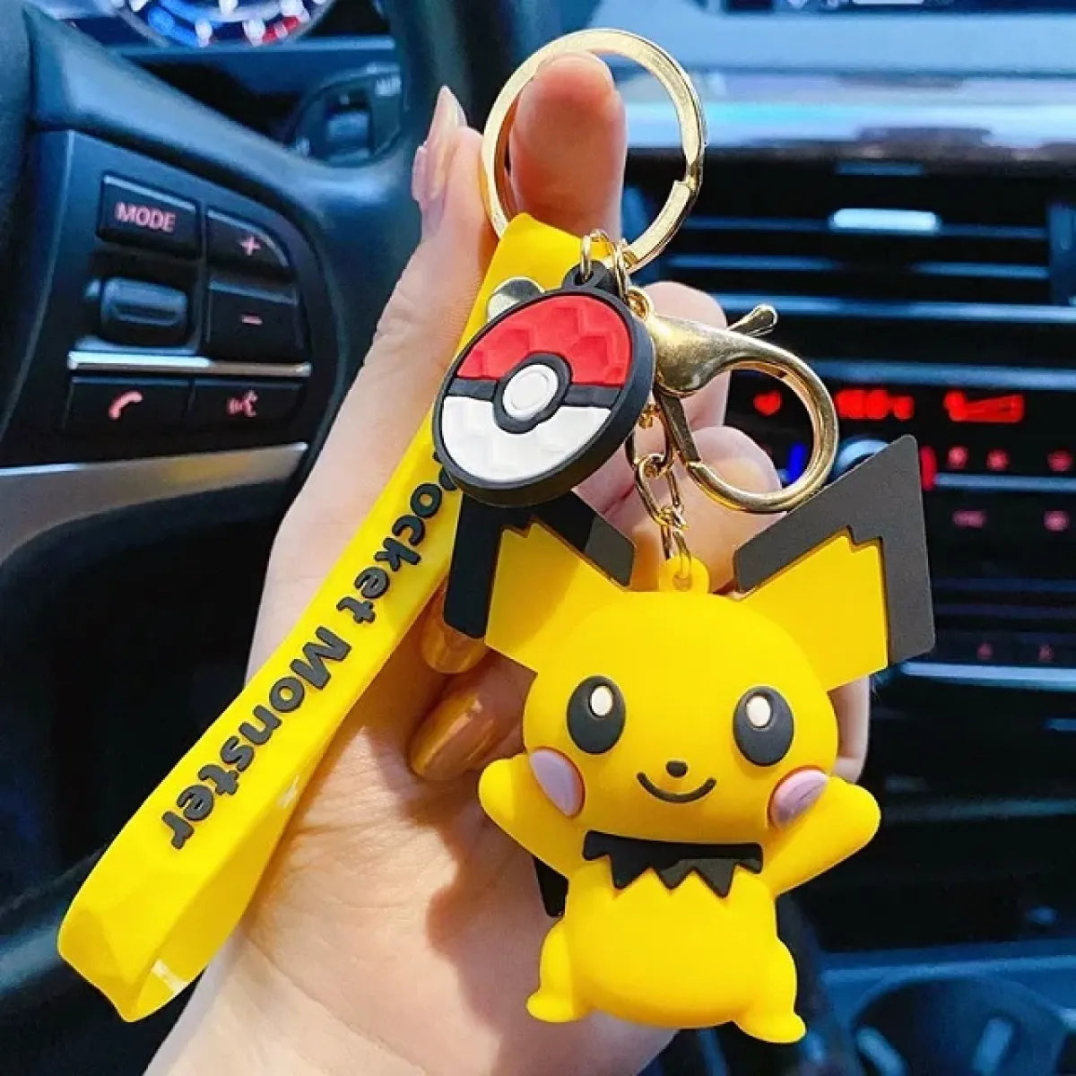’Pokemon Action Figure Keychain - Pikachu Charmander Snorlax Squirtle - Figurines - KeyChain - 21