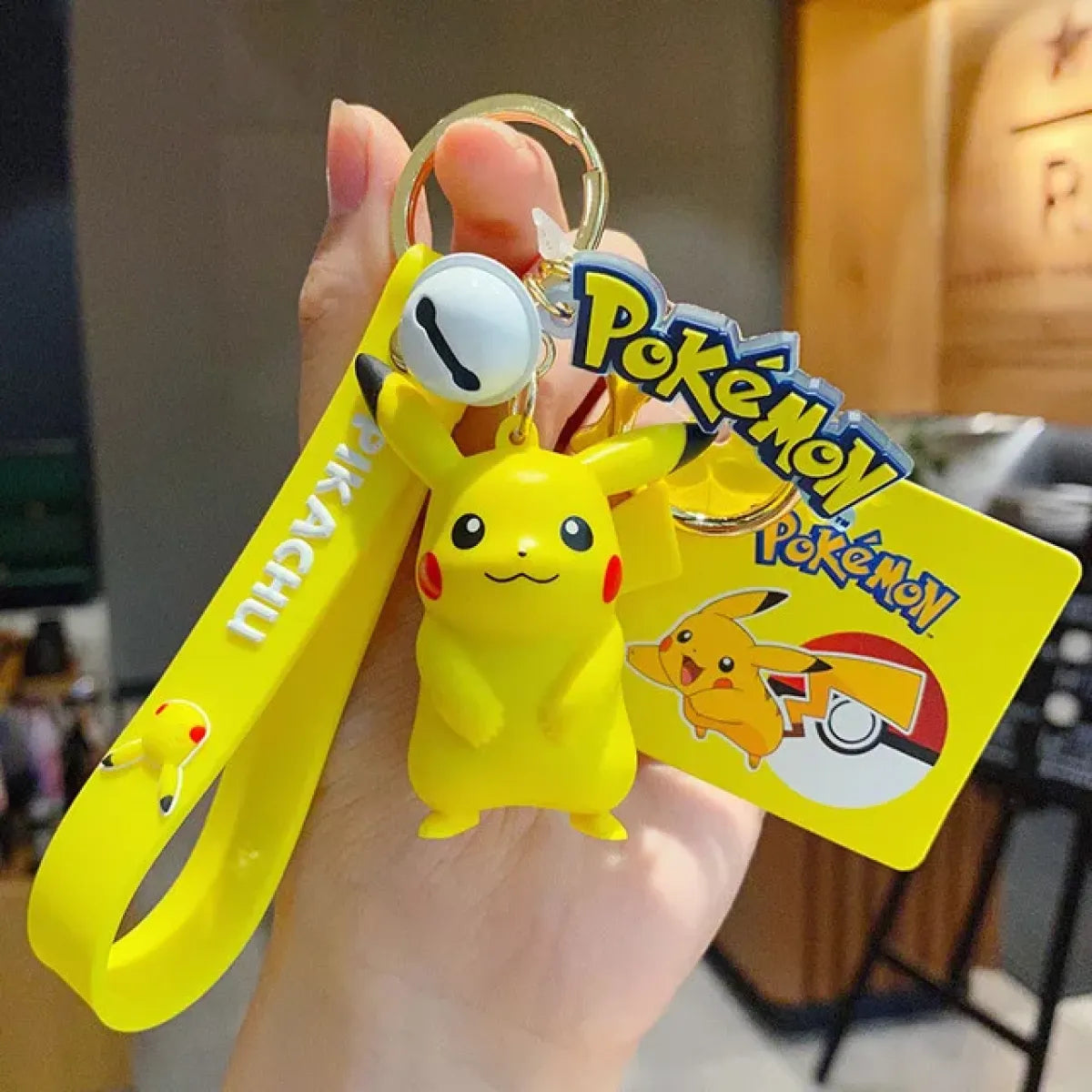 ’Pokemon Action Figure Keychain - Pikachu Charmander Snorlax Squirtle - Figurines - KeyChain - 7