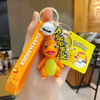 ’Pokemon Action Figure Keychain - Pikachu Charmander Snorlax Squirtle - Figurines - KeyChain - 10