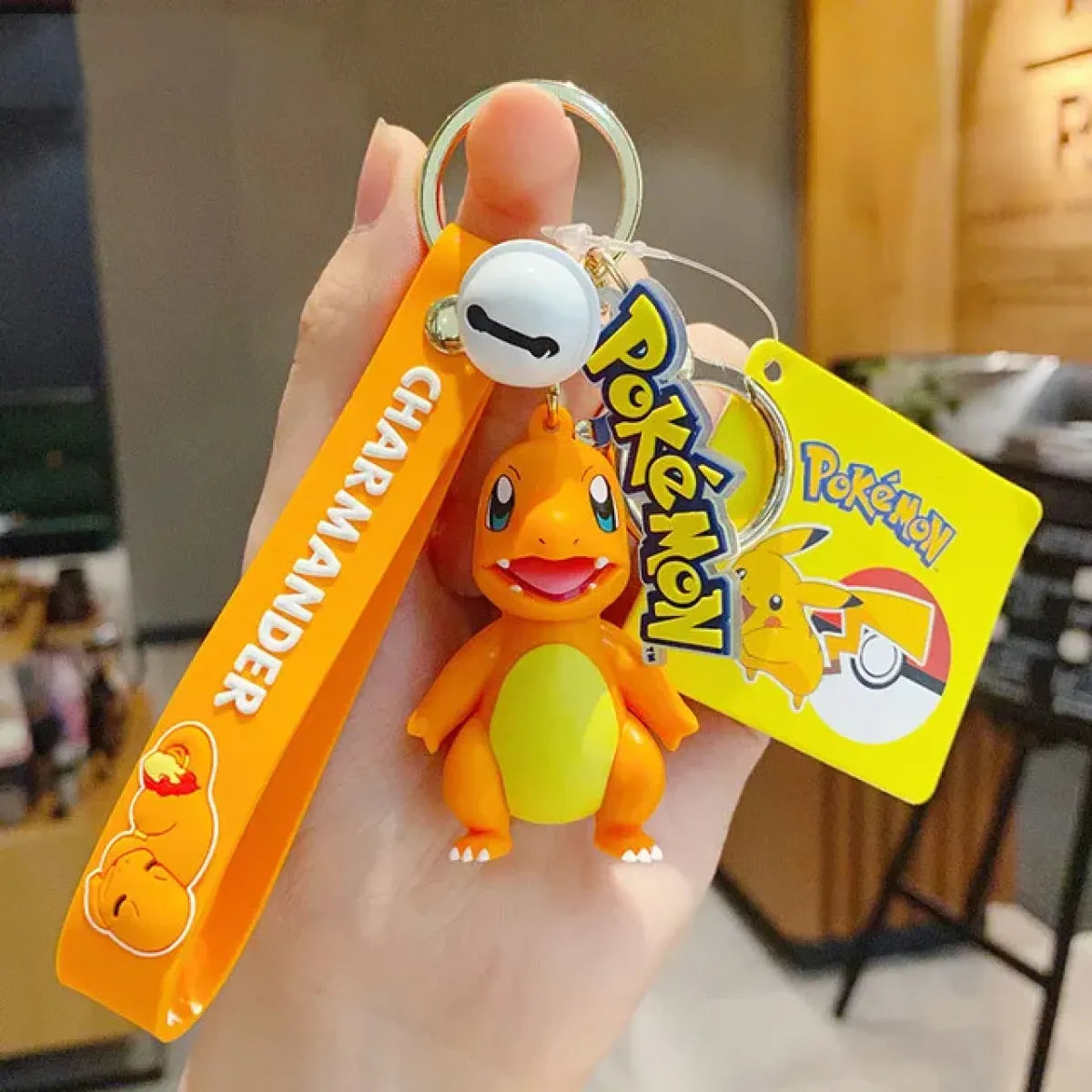 ’Pokemon Action Figure Keychain - Pikachu Charmander Snorlax Squirtle - Figurines - KeyChain - 10