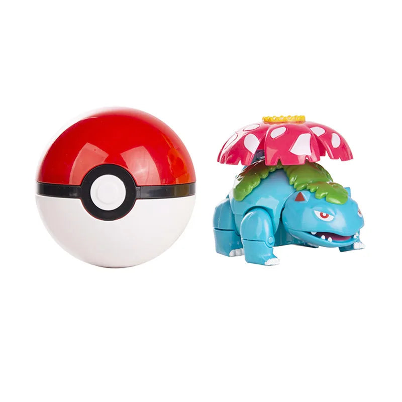 Pokemon Deformation Figures - Pikachu & Friends Collectibles - Venusaur No Box - Figurines - Action & Toy Figures - 17