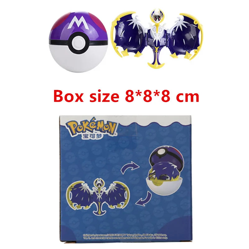 Pokemon Deformation Figures - Pikachu & Friends Collectibles - Lunala With Box 1 - Figurines - Action & Toy Figures