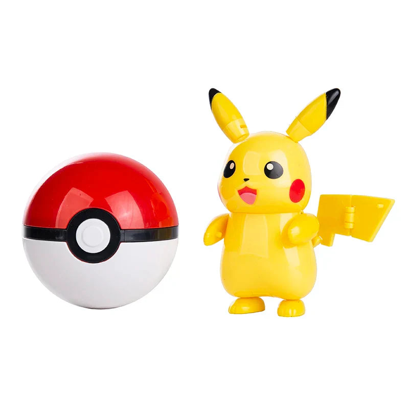 Pokemon Deformation Figures - Pikachu & Friends Collectibles - Pikachu No Box - Figurines - Action & Toy Figures - 25