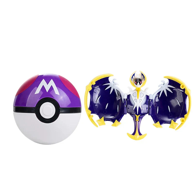 Pokemon Deformation Figures - Pikachu & Friends Collectibles - Lunala No Box - Figurines - Action & Toy Figures - 9