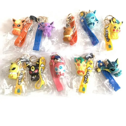 Pokemon Eeveelution Keychain Figure Set - Figurines - Keychain - 1