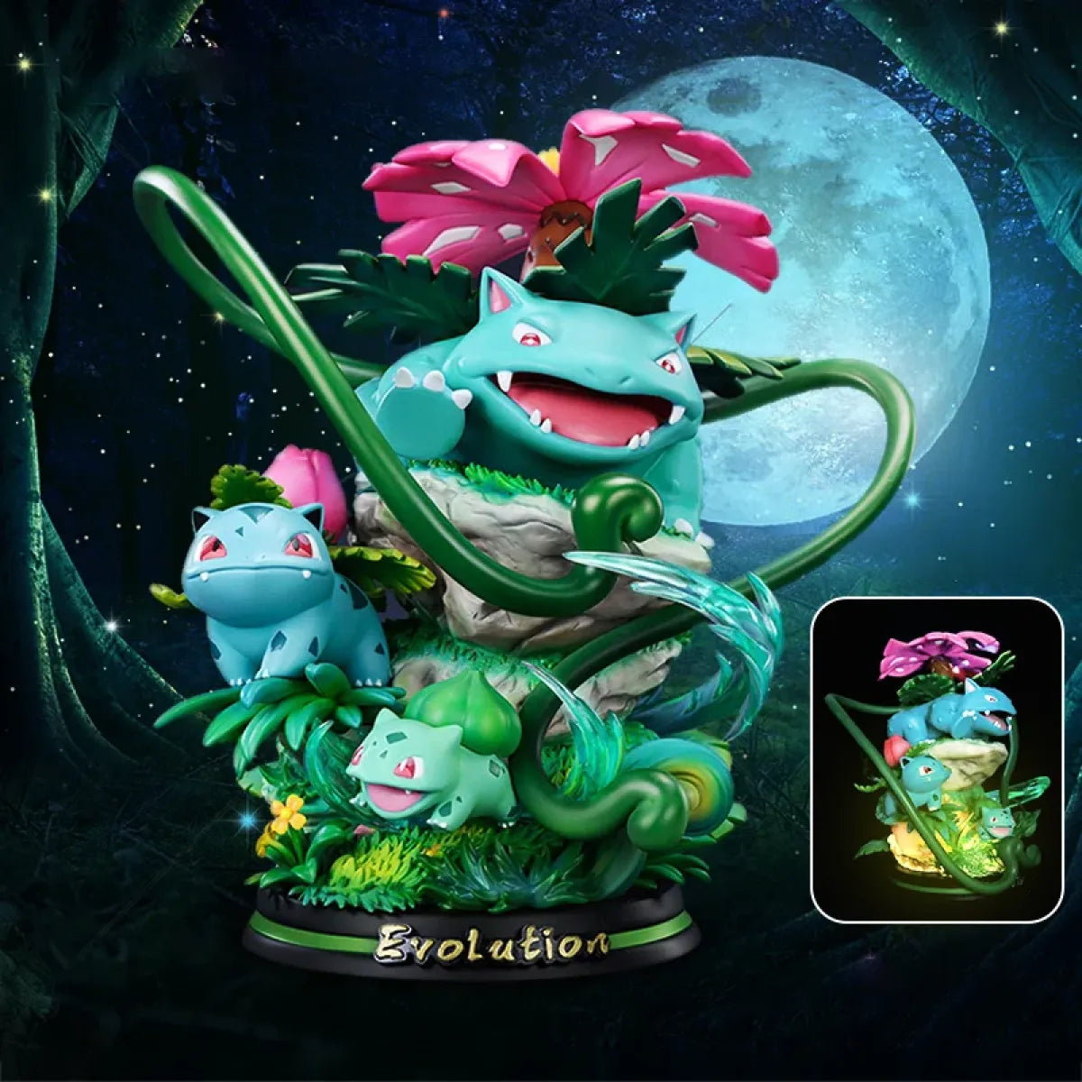 Pokemon Evolution Figures - Charizard Eevee Mewtwo Gengar - Figurines - Figures - 84