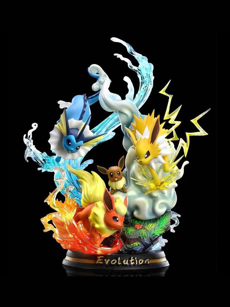 Pokemon Evolution Figures - Charizard Eevee Mewtwo Gengar - Figurines - Action Figures - 2024 - 17 - Worldwide Shipping