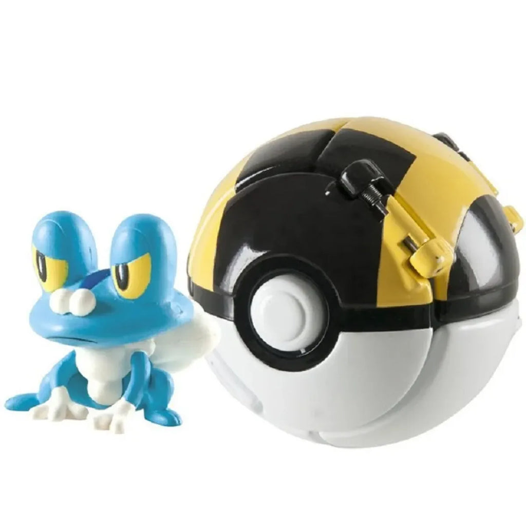 Pokemon Pokeball & Mini Figure 4-Piece Set - Figurines - Figures - 3