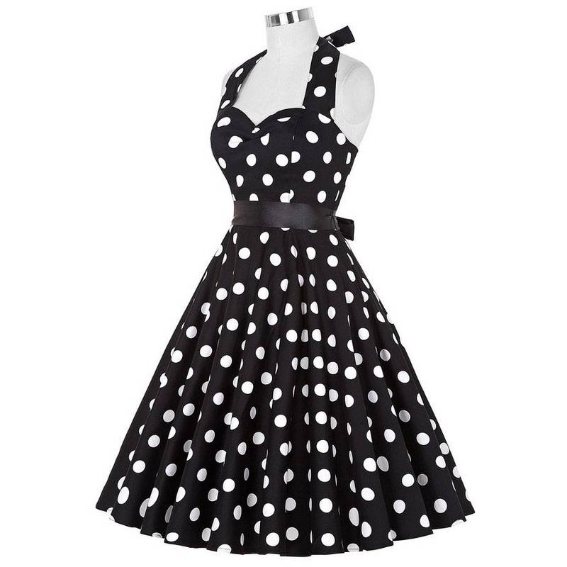 Retro Polka Dot Dress - All Dresses - Dresses - 9 - 2024