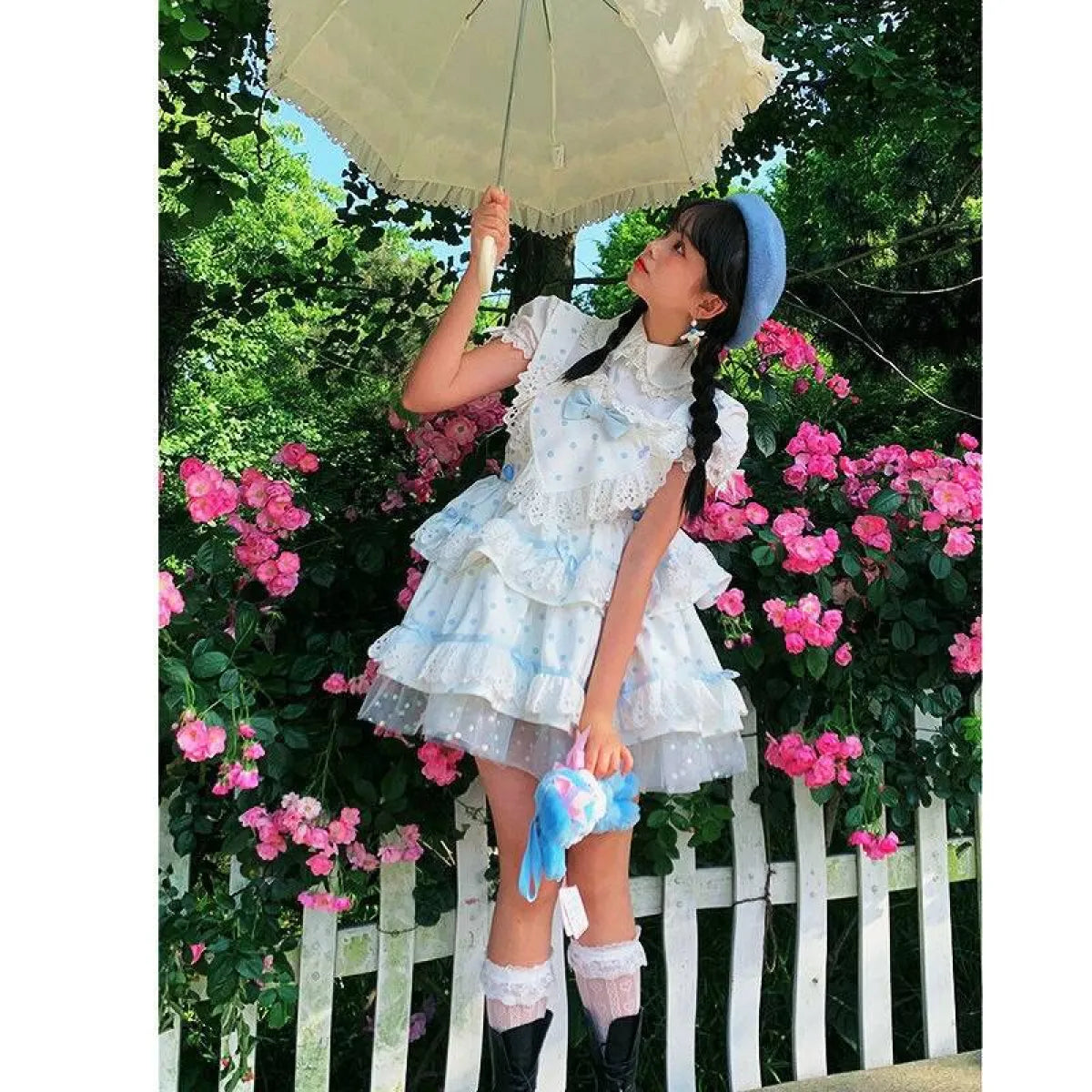 Lolita Sweet Love Polka Dot Dress - All Dresses - 11