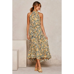 Polka Dot Halter Dress - All Dresses - 39