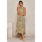 Polka Dot Halter Dress - All Dresses - 40