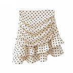 Mini Polka Dot Ruffle Skirt - Bottoms - 1