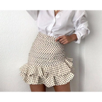 Mini Polka Dot Ruffle Skirt - Bottoms - 6