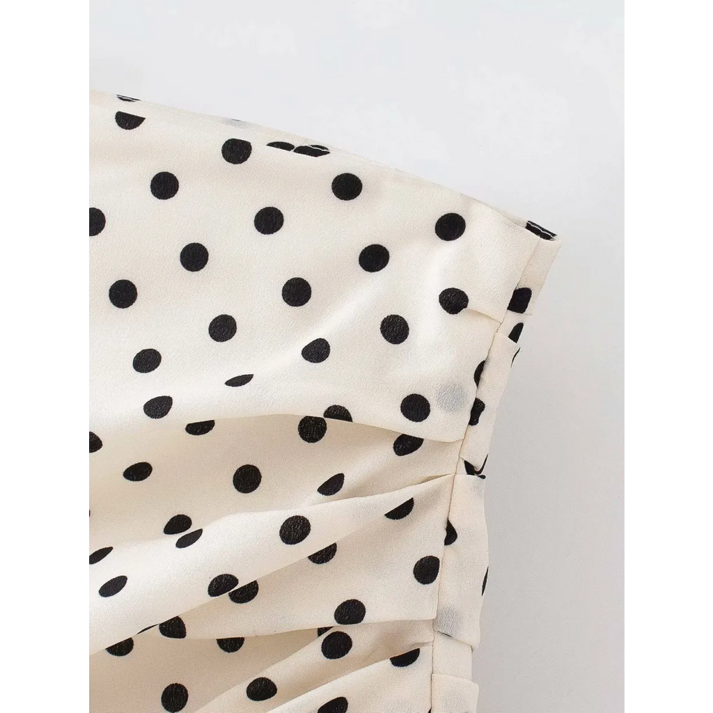 Mini Polka Dot Ruffle Skirt - Bottoms - 7