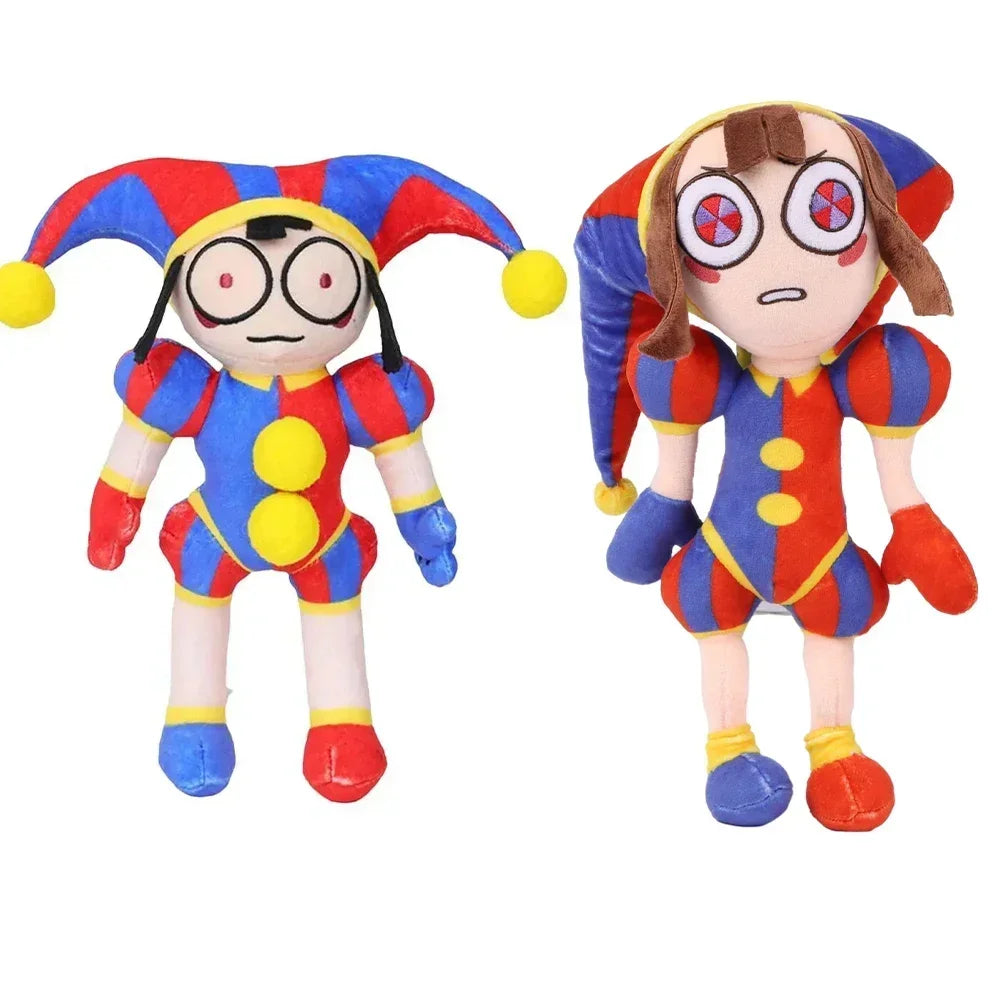 The Amazing Digital Circus Cartoon Plush Pomni Jax Doll - 2Pcs - All Products - Stuffed Animals - 10 - 2024